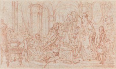 Innvielsesseremoni av French 18th Century