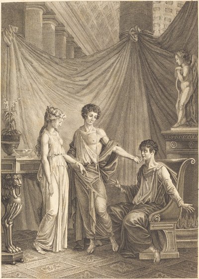 De to vennene av French 18th Century