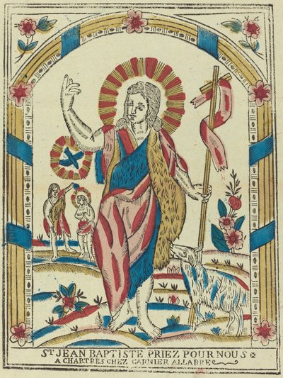 Døperen Johannes Be for oss av French 19th Century