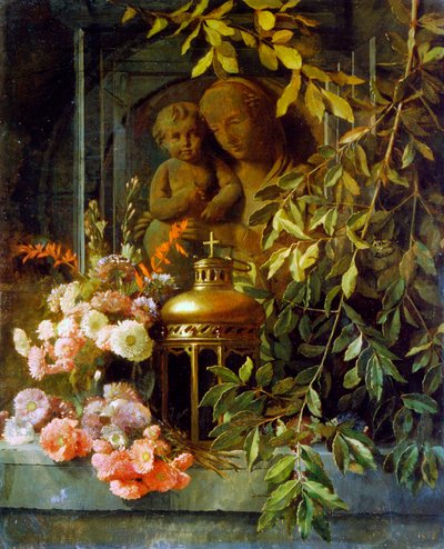 Stilleben, tidlig på 1800-tallet av French Master