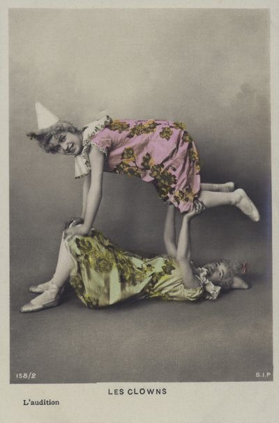 Et par klovner (fargebilde) av French Photographer