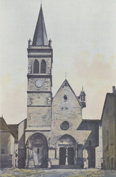 Ambronay, Eglise, Fasade O av French Photographer