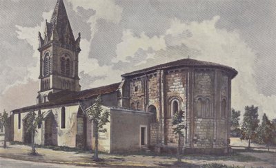 Avensan, kirke, Sammen S E av French Photographer