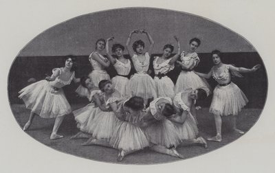 Ballettkurs (s/hvitt bilde) av French Photographer