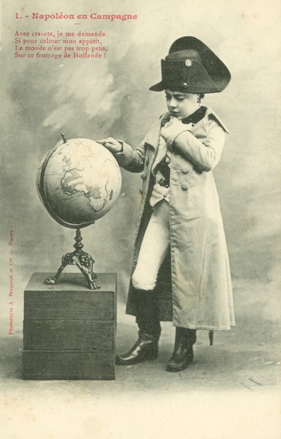 Gutt, utkledd som Napoleon av French Photographer