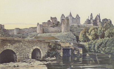 Bressuire, Ruinene av slottet, Eksteriør, S O View av French Photographer