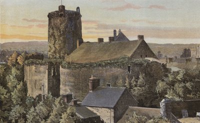 Bricquebec, Castle, Keep og festningsverk av French Photographer