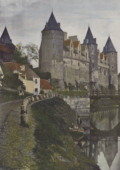 Slottet i Josselin av French Photographer