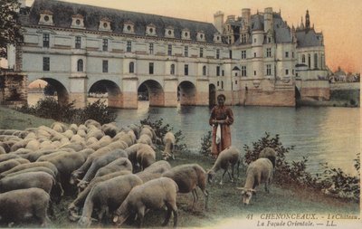 Chenonceaux, The Chateaux, The Eastern Facade av French Photographer