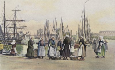 Concarneau, havnen av French Photographer
