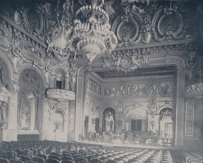 Konserthuset, Monte Carlo (s/hvitt bilde) av French Photographer