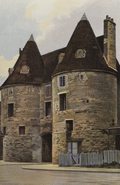 Dieppe, Porte du Port-dOuest (sjøkysten) av French Photographer