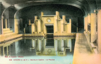 Dinard, Balneum Casino, The Pool av French Photographer