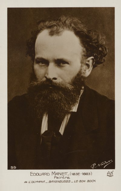 Edouard Manet , fransk maler av French Photographer