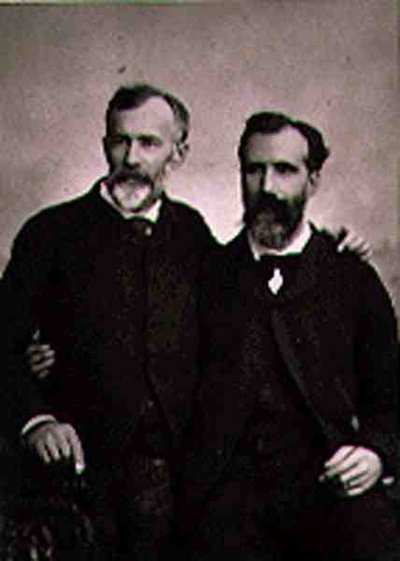Emmanuel Benner (1836-96) og Jean Benner (1836-1906), fra 