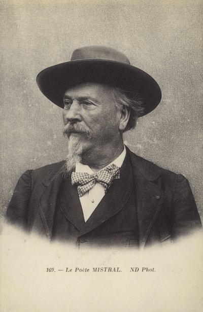 Frederic Mistral (1830–1914), fransk poet og leksikograf av det oksitanske språket av French Photographer
