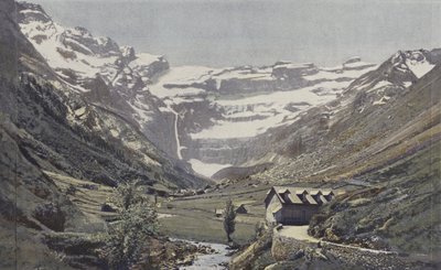 Gavarnie, generell utsikt over sirkuset av French Photographer