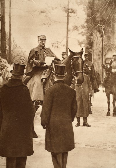 General Hirschauer tok Keht brohode i besittelse 30. januar 1919 av French Photographer