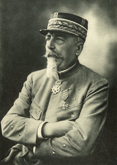 General Marie Jean Auguste Paulinier (1861-1927), 1900-tallet (bilde) av French Photographer