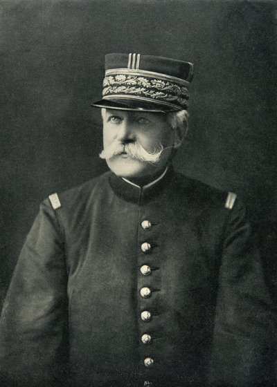 General Maurice Sarrail (1856-1929), 1900-tallet (bilde) av French Photographer
