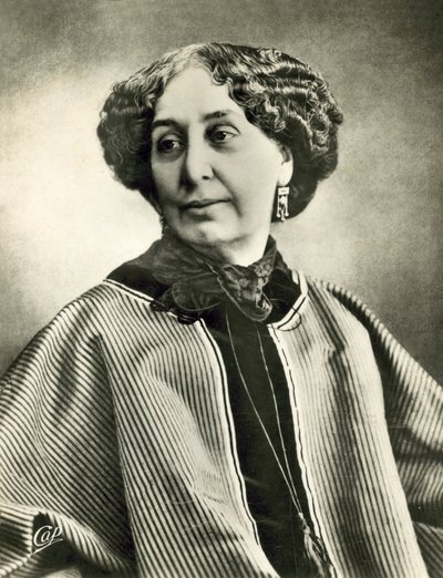 George Sand av French Photographer