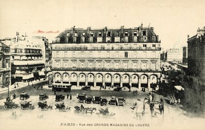 Grands Magasins du Louvre varehus, Paris av French Photographer