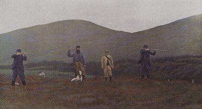 Rypeskyting i Skottland (fargebilde) av French Photographer