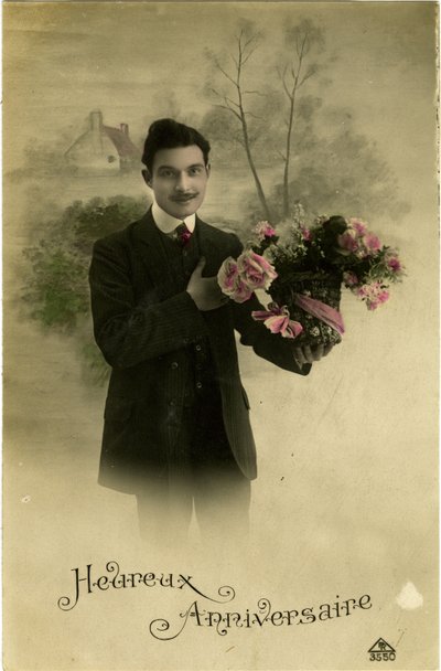 Gratulerer med dagen (farget bilde) av French Photographer