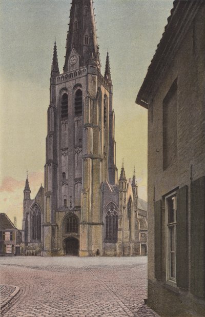 Hondschoote, Eglise, Fasade O av French Photographer