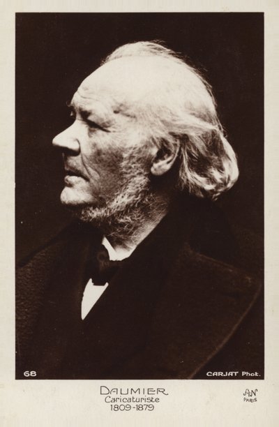 Honore Daumier , fransk karikaturtegner av French Photographer