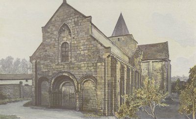 Jazeneuil, kirke, ensemble S O av French Photographer