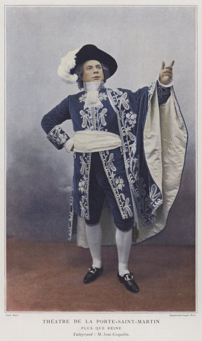 Jean Coquelin som Talleyrand i More Than a Queen (farget bilde) av French Photographer