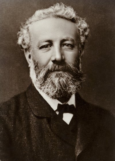 Jules Verne (1828-1905), fransk forfatter av French Photographer