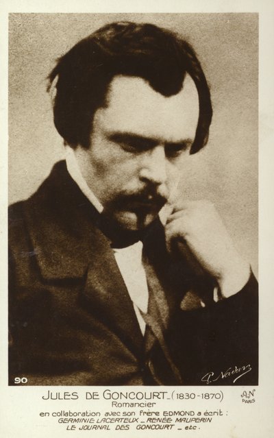 Jules de Goncourt (1830–1870), fransk forfatter av French Photographer