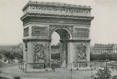 LArc de Triomphe, Triumfbuen (fotogravyr) av French Photographer