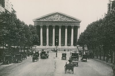 LEglise de la Madeleine, Magdalen kirke (fotogravyr) av French Photographer