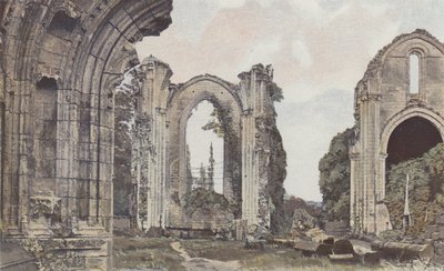 La Couronne, ruinene av det gamle klosteret av French Photographer