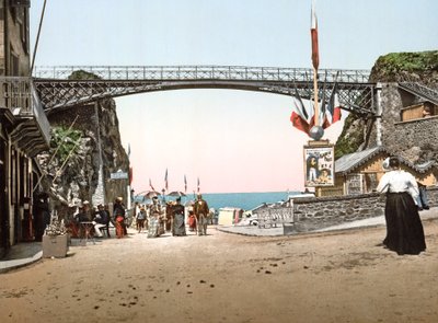 Tranchee des Anglais i Granville, 1890-1900 av French Photographer