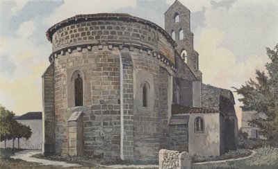 Lannes, kirke, Ensemble N E av French Photographer