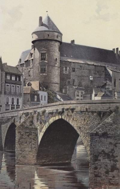 Laval, det gamle slottet av French Photographer