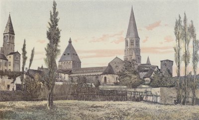 Le Dorat, kirke, Ensemble S av French Photographer