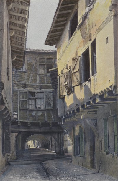 Lisle-DAlbi, Inngang til Grande Place av French Photographer