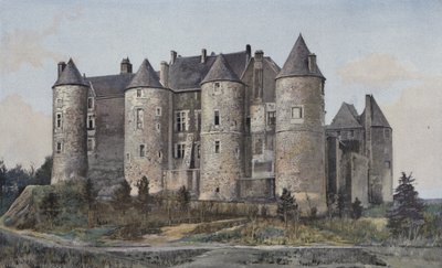Luynes, Chateau, Oversikt av French Photographer