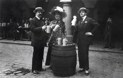 Madeleine Lemaire (1845-1928) og Reynaldo Hahn (1875-1947) av French Photographer