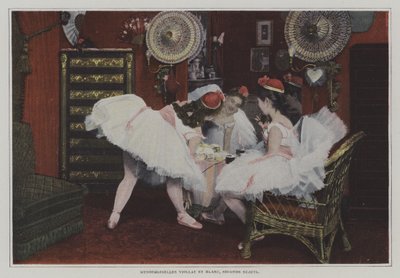 Mademoiselle Viollat ​​og Mademoiselle Blanc, andre motiver (fargefoto) av French Photographer