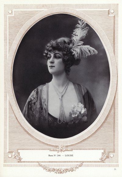 Utstillingsdukke laget av Pierre Imans (s/h-bilde) av French Photographer