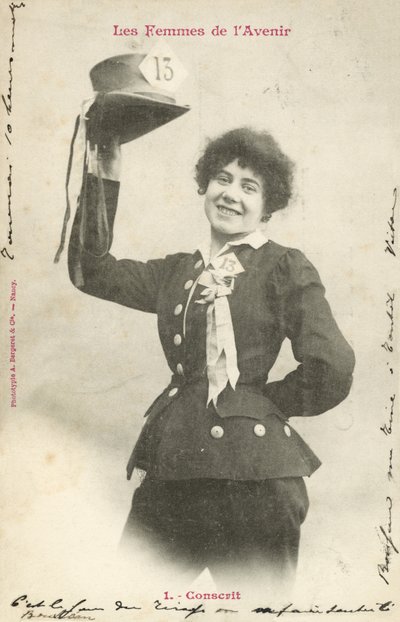 Vernepliktig, Fremtidens Kvinne av French Photographer