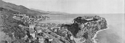 Monaco (s/hvitt bilde) av French Photographer