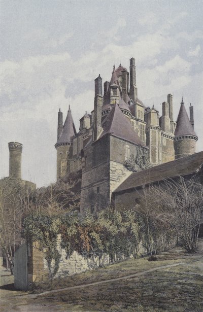 Montmort, Chateau, View N W av French Photographer