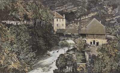 Mølle ved kilden til Loue av French Photographer